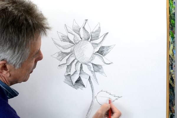 A Step-by-Step Tutorial on How to Draw a Sunflower for Kids